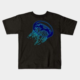 Fluorescent Jellyfish Kids T-Shirt